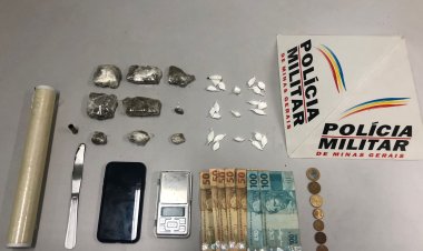 TRÁFICO 1 - PM apreende adolescente na região da Barragem do Benfica