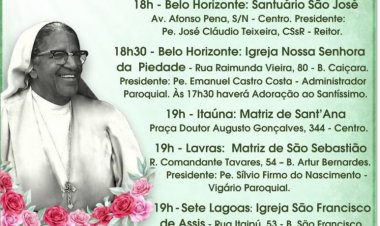 Missas em ação de graças pela vida e santidade da Irmã Benigna