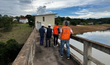 SITUAÇÃO TRANQUILA - Vistoria nas barragens