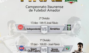 FUTEBOL - Amador tem  finalíssima hoje,  17 de dezembro