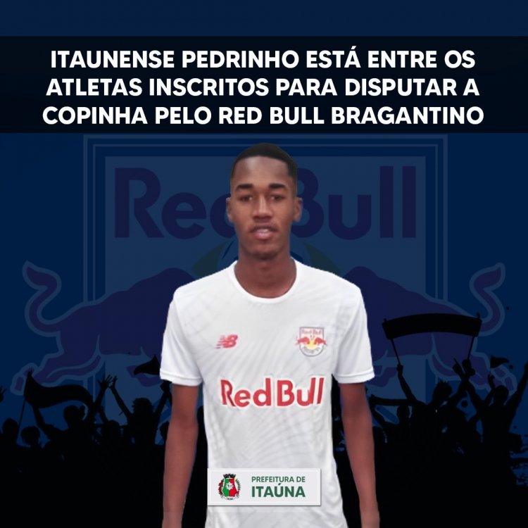 FUTEBOL - Atleta de Itaúna  disputará Copa São Paulo
