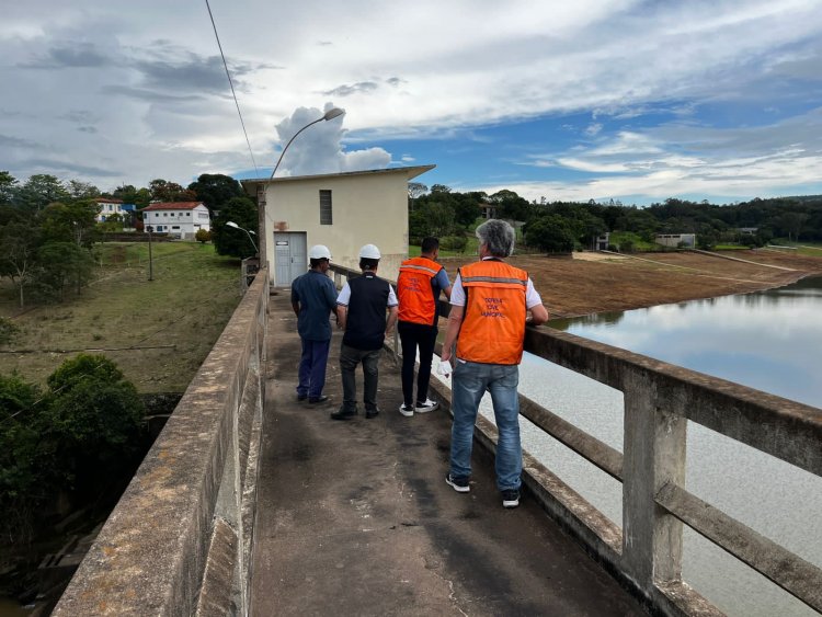 SITUAÇÃO TRANQUILA - Vistoria nas barragens