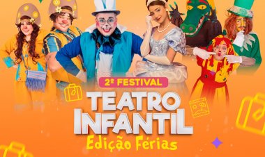CULTURA - 2° Festival de Teatro  Infantil em janeiro
