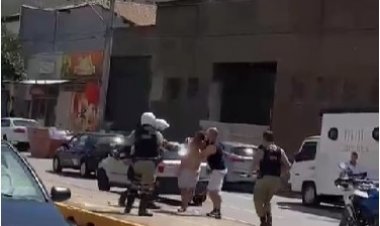 Homem ataca veículos e é preso com ajuda de cidadão na Avenida Jove Soares