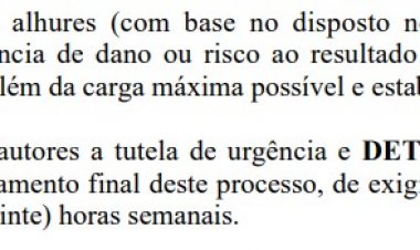 DERROTA - Justiça determina suspensão de efeitos de decreto da Prefeitura