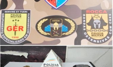 TRÁFICO III - Um quilo de maconha apreendido no Alto do Rosário