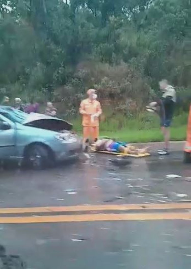 Acidente grave é registrado na MG-050 em Santanense