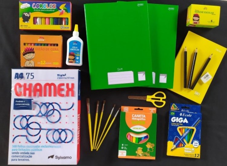 Prefeitura de Itaúna distribuirá kit de material escolar para estudantes