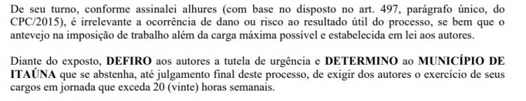 DERROTA - Justiça determina suspensão de efeitos de decreto da Prefeitura