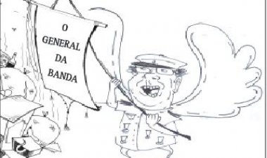 Com o tema “Viva o General”, a Banda Esplendor e Glória desfila em homenagem ao seu fundador, Tadeu Nolasco