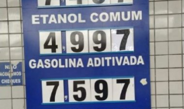 COMBUSTÍVEIS - Gasolina tem aumento de 34 centavos na refinaria