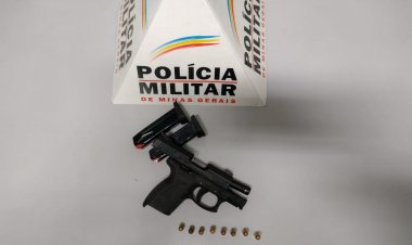 Homem ameaça  e depois dá tiros