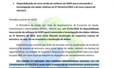 Itaúna pode ficar sem repasses por não prestar informações
