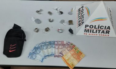 PM apreende buchas de maconha