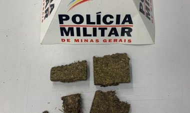 Menor apreendido com  drogas no Morada Nova
