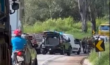 PF faz operação de combate ao tráfico de armas e prende mulher na MG-050