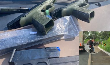 Mulher é presa com armas na MG-050