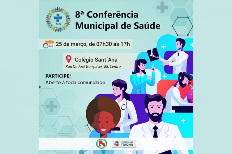 8ª Conferência Municipal de Saúde é no dia 25 de março