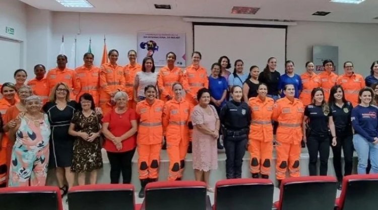 Corpo de Bombeiros destaca trabalho feminino