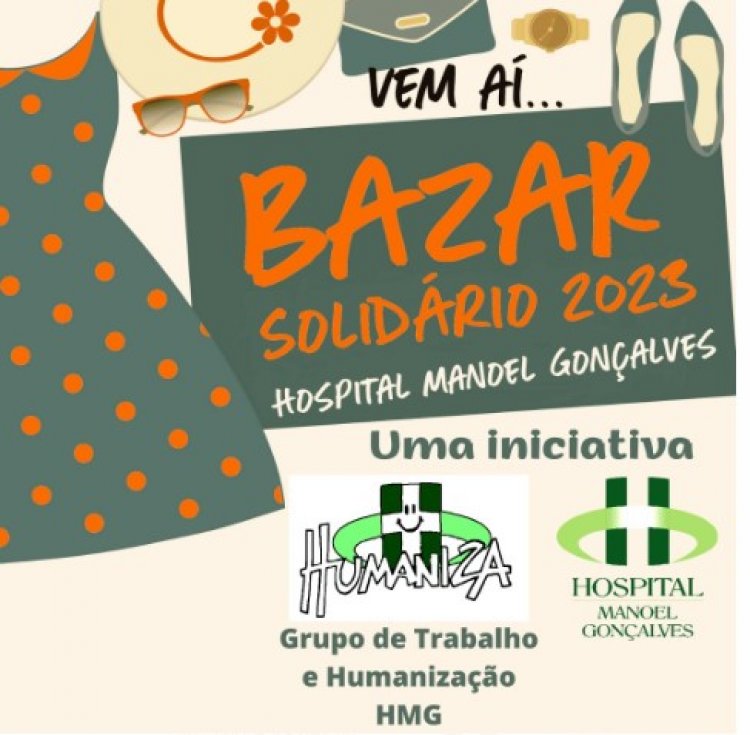 Hospital de Itaúna tem Bazar Solidário