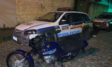 PM recupera moto  furtada e prende ladrão