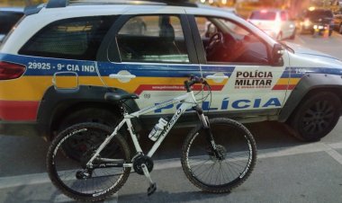 PM recupera bicicleta furtada no Piedade