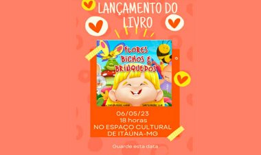 FLORES, BICHOS E BRINQUEDOS - Autora itaunense lança obra infantil