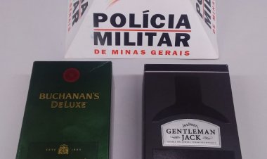 Quis furtar uísque, tentou agredir militares e foi preso
