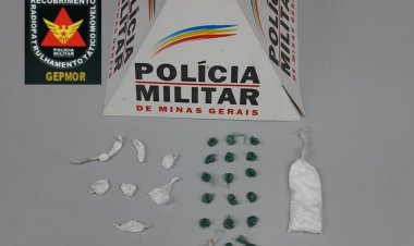 PM apreende drogas no Bairro de Lourdes
