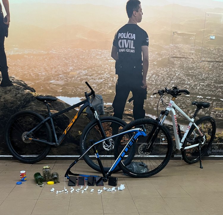 Polícia Civil localiza  desmanche de bicicletas