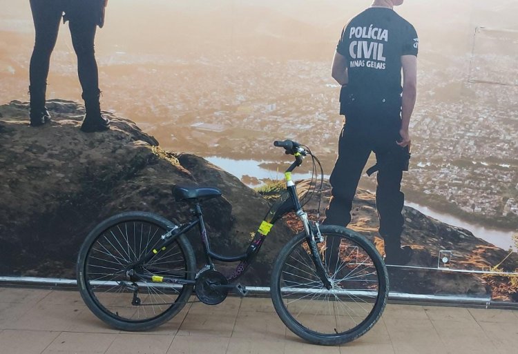 Polícia Civil recupera bicicleta furtada em Santanense