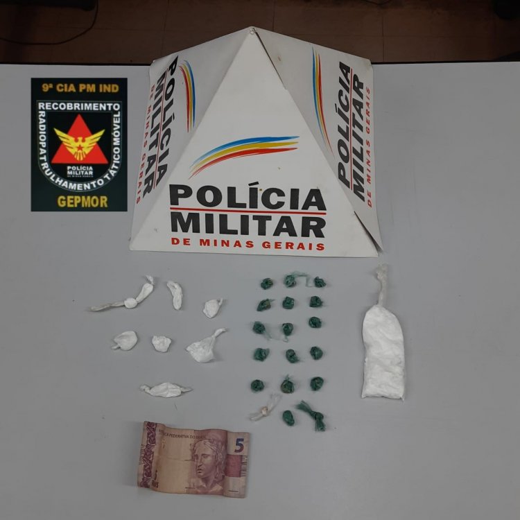 PM apreende drogas no Bairro de Lourdes