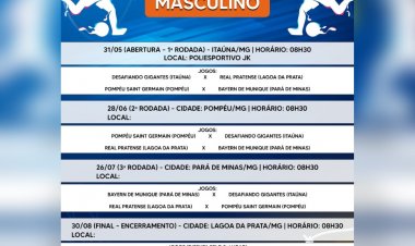 Liga dos Campeões  vai reunir atletas de quatro cidades