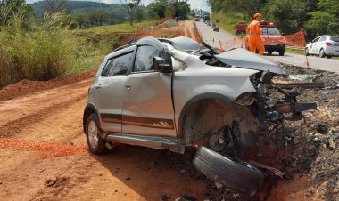Mulher morre em acidente na MG 050 no final da manhã de hoje, 22 de maio ATUALIZAÇÃO