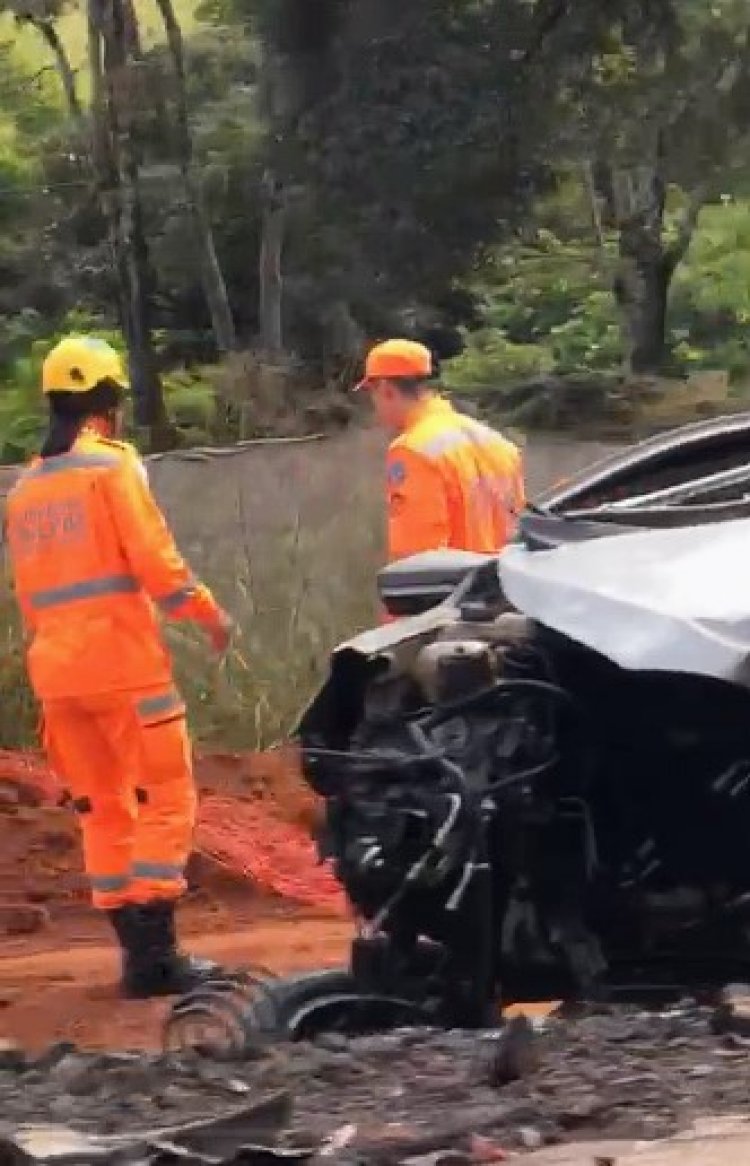 Acidente grave aconteceu há poucos instantes na MG-050, sentido Itaúna/Divinópolis