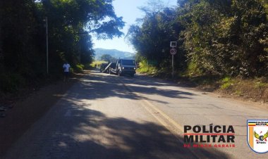 Crossfox bate na traseira de Ford Ka que diminuiu a velocidade ao passar por radar na MG-431