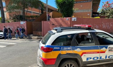 PM faz operação em escolas