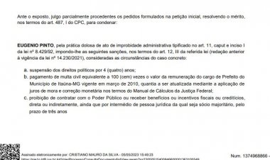 Eugênio Pinto perde mais uma