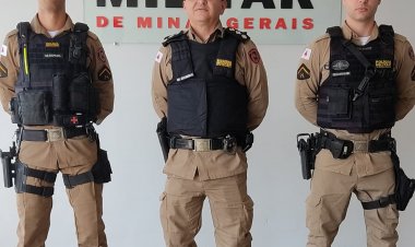 REFORÇO: PM recebeu mais três militares