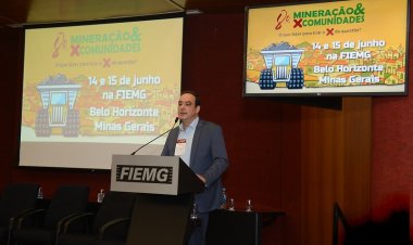 Nas Minas Gerais, um evento da cadeia produtiva mineradora brasileira