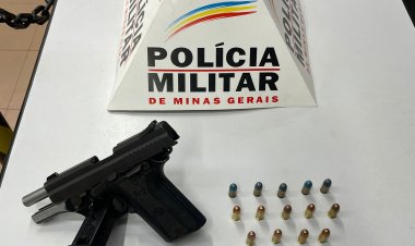 Jovem é detido com arma no Bairro Universitário