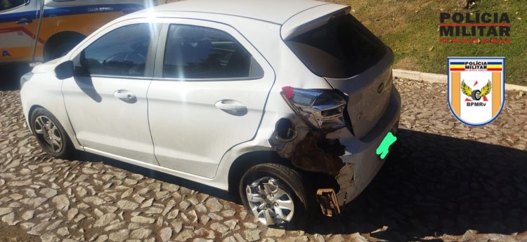 Crossfox bate na traseira de Ford Ka que diminuiu a velocidade ao passar por radar na MG-431