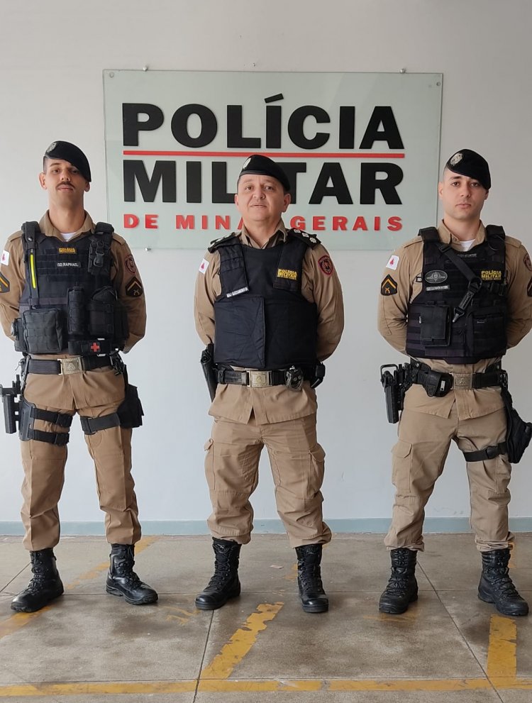 REFORÇO: PM recebeu mais três militares