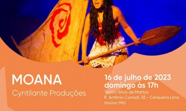 “Moana, o Musical” abre a temporada de férias