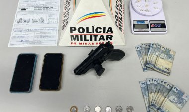 Homem é preso e menor apreendido com drogas