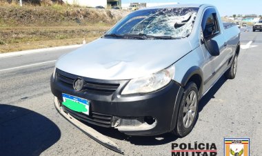 Idoso é morto em atropelamento na MG-050