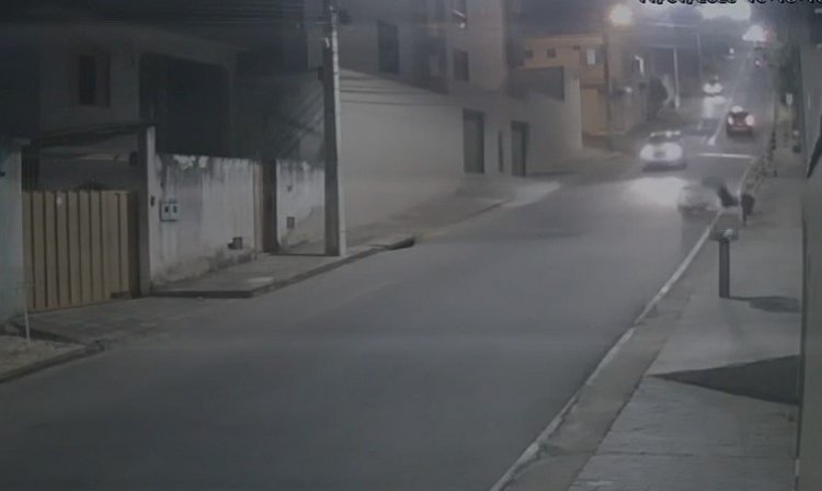 Jovem de 16 anos ‘escapa da morte’ em acidente de bicicleta na Rua Divinópolis em Itaúna