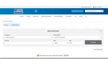 SAAE publica consulta pública sobre pedidos de reajuste
