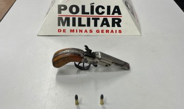Homem é preso por porte ilegal de arma de fogo