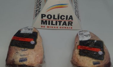 Homem furta picanha e é preso